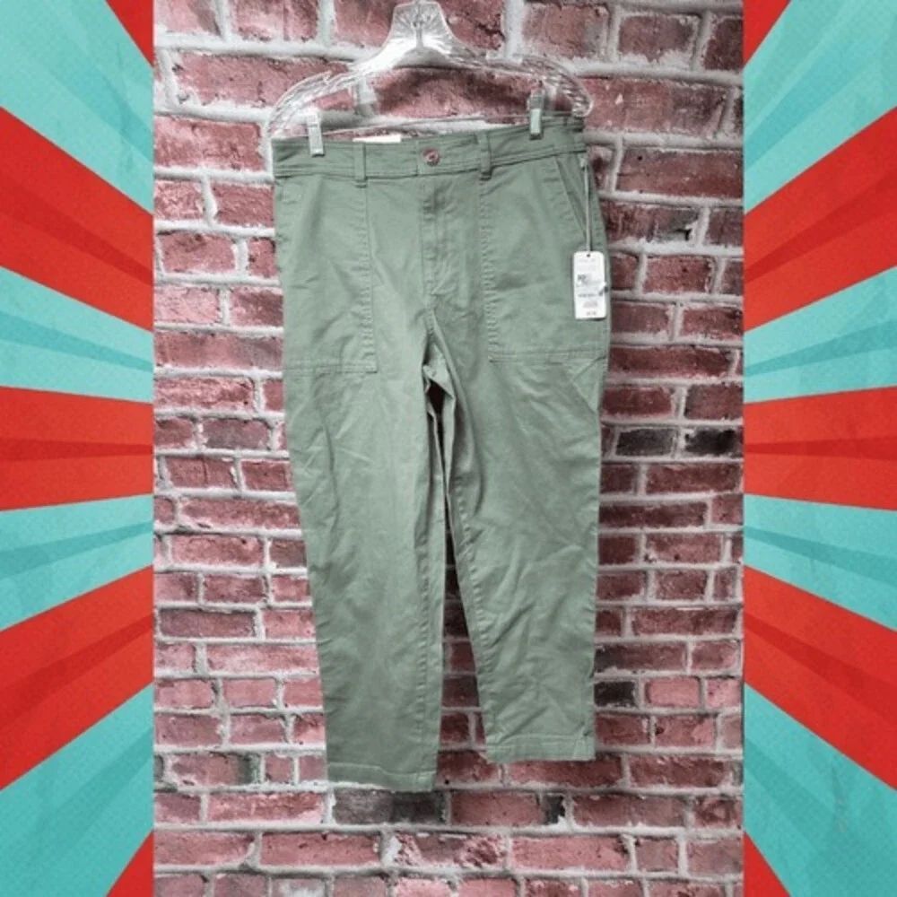 Women's A NEW DAY Slim Utility Ankle Pant Size 10R